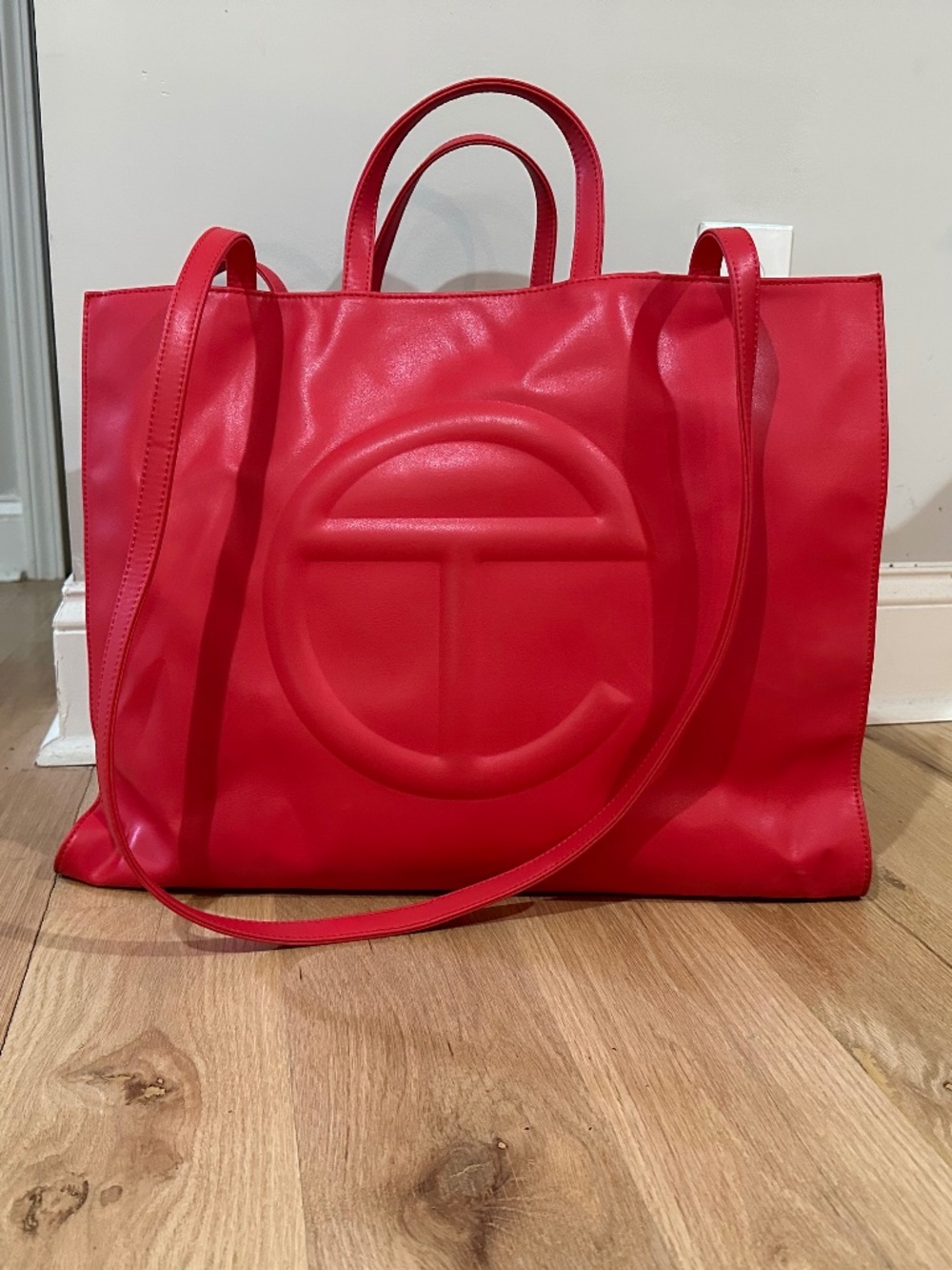 Telfar Large Tote Bag - Red
